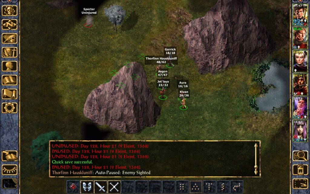 The Troupe encounters a specter.