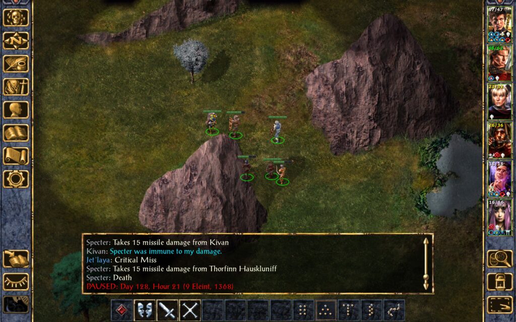 The Troupe kills the specter.