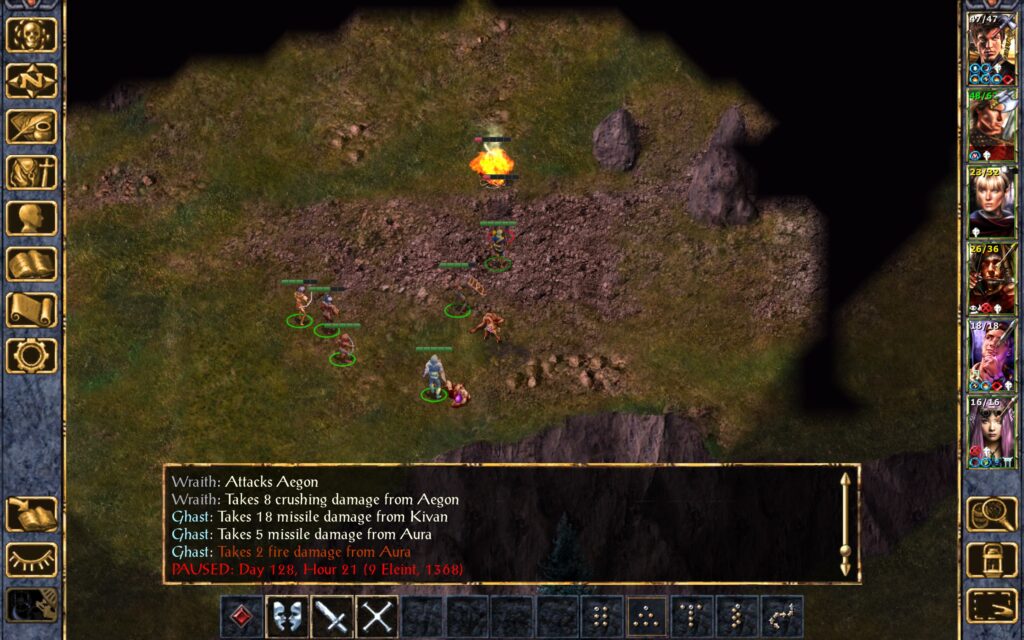 The Troupe battles through more undead creatures.