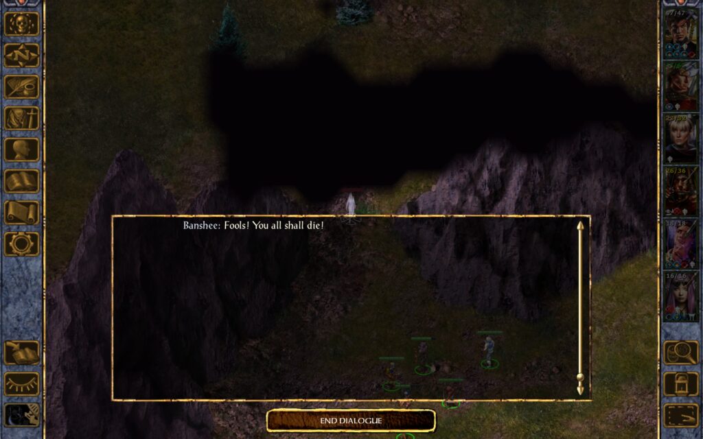 Banshee: Fools! You all shall die!