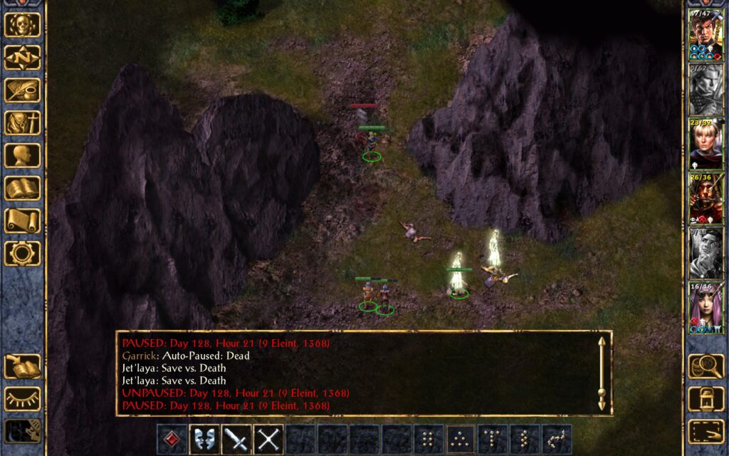 The banshee's scream kills half of the Troupe. Aura manages to come back to life.