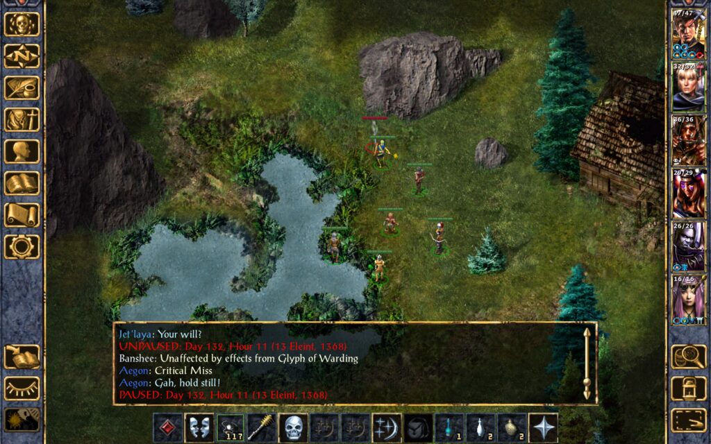 The banshee is immune to the Glyph of Warding.