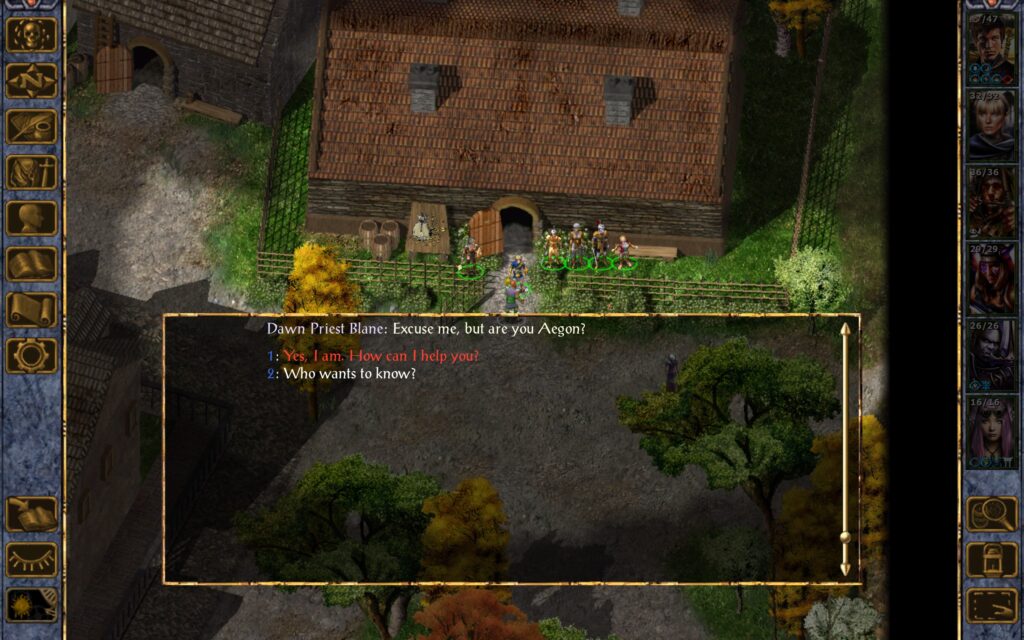 Dawn Priest Blane: Excuse me, but are you Aegon?