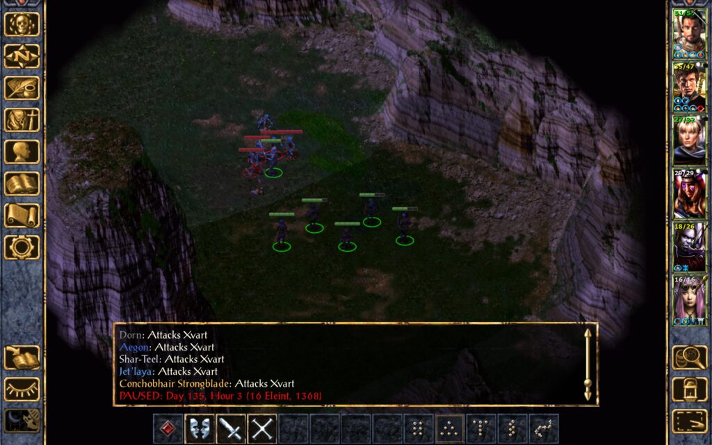 The Troupe are ambushed by xvarts.