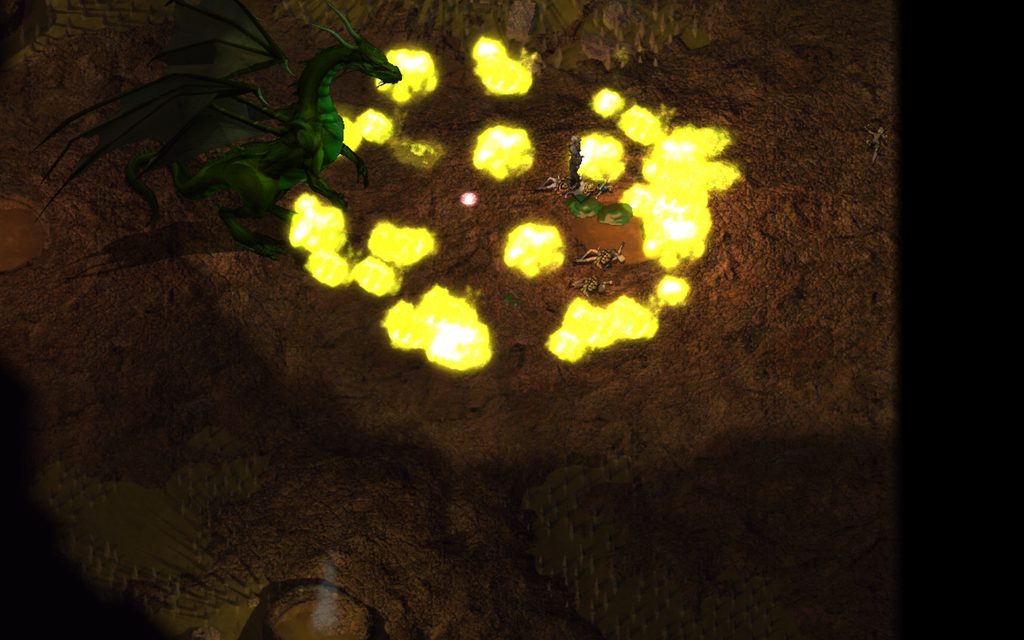 Dragon's breath kills the Troupe.
