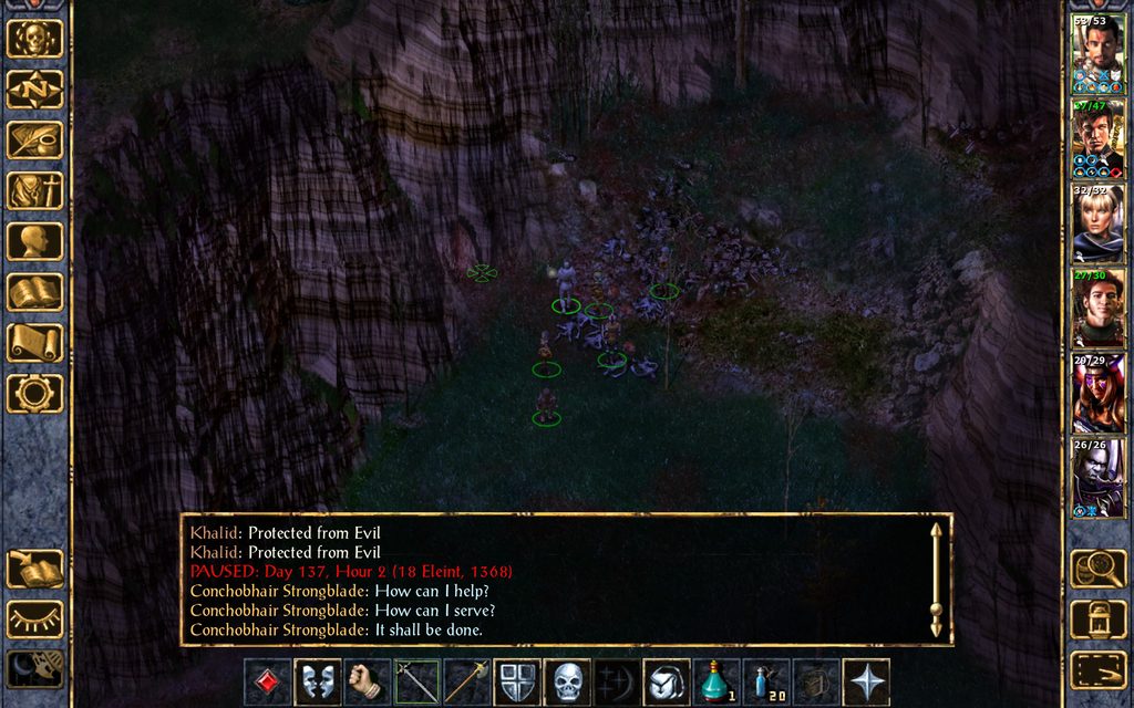 The Troupe plans their attack.