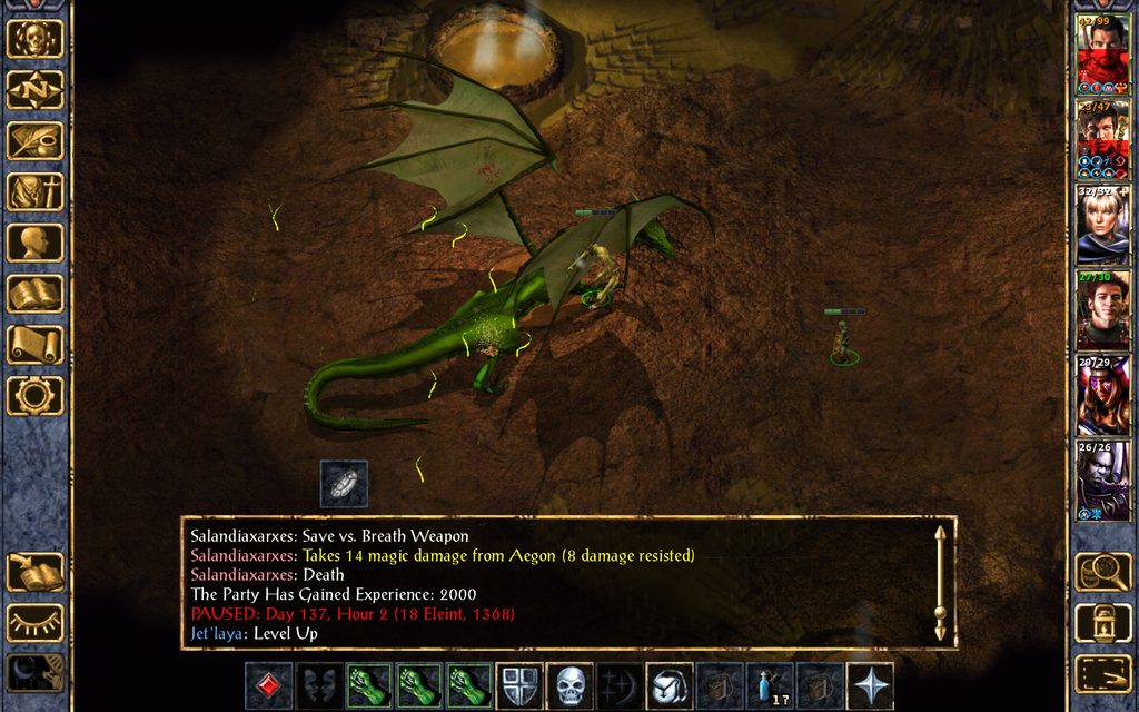 Aegon kills the dragon.