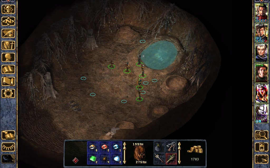 The Troupe finds the dragon's treasure hoard.