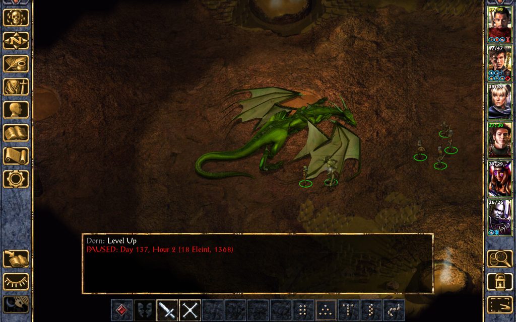 The dragon mother lays slain.
